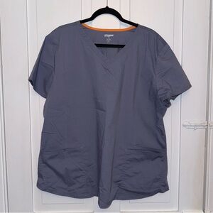 ✨scrubstar condor grey scrub top✨